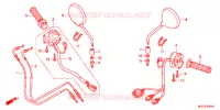 COMMODO   LEVIER   CABLE pour Honda CB 1100 ABS de 2013