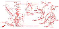 MAITRE CYLINDRE FREIN AV. (CB1100A) pour Honda CB 1100 ABS de 2013