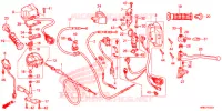 COMMODO   LEVIER   CABLE pour Honda FOURTRAX 500 FOREMAN RUBICON 4X4 AT DCT EPS ED de 2019