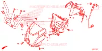 GUIDON pour Honda FOURTRAX 500 FOREMAN RUBICON 4X4 AT DCT EPS ED de 2019