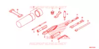 OUTIL pour Honda FOURTRAX 500 FOREMAN RUBICON 4X4 AT DCT EPS ED de 2019