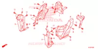COUVERCLES LATERAUX pour Honda PIONEER 700 M4 RED de 2017