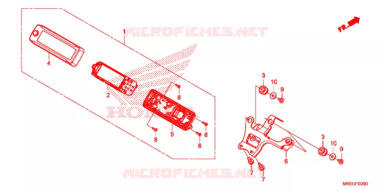 COMPTEUR Honda MOTO 450 CRF 2019  CRF450LK