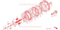 EMBRAYAGE pour Honda NS 50 F BLUE de 1988