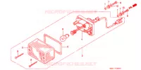 FEU ARRIERE pour Honda NS 50 F BLUE de 1988
