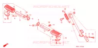 REPOSE PIED   BEQUILLE pour Honda NS 50 F BLUE de 1988