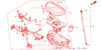 COMPTEUR pour Honda 50 DIO SR front brake drum de 1990