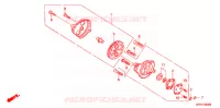 POMPE A HUILE pour Honda XR 50 MOTARD de 2007