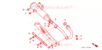 SILENCIEUX D'ECHAPPEMENT (XR50M) pour Honda XR 50 MOTARD de 2007