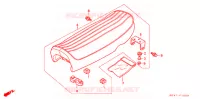 SELLE pour Honda BENLY CL 50 de 1999