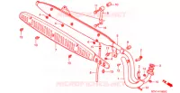 SILENCIEUX D'ECHAPPEMENT pour Honda BENLY CL 50 de 1999