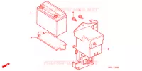BATTERIE pour Honda LITTLE CUB 50 de 2001