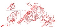 GARDE BOUE ARRIERE (CB4006,7,8/S6,8) pour Honda CB 400 SUPER BOL D\'OR Solid color with half cowl de 2006