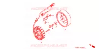 ALTERNATEUR pour Honda CB 400 SUPER FOUR SOLID COLOR de 2001