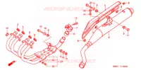SILENCIEUX D'ECHAPPEMENT pour Honda CB 600 S HORNET de 2000