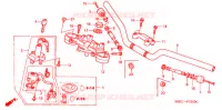 GUIDON   TE DE FOURCHE pour Honda CB 600 HORNET With Speed warning limit de 1998