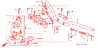 GUIDON   TE DE FOURCHE pour Honda CB 600 F HORNET de 1999