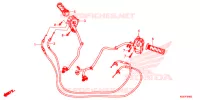 COMMODO   LEVIER   CABLE pour Honda FORZA 300 ABS TOP BOX 4ED de 2018