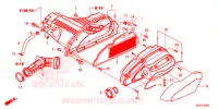 FILTRE A AIR pour Honda FORZA 300 ABS TOP BOX 4ED de 2018