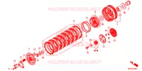 EMBRAYAGE (CRF1000A/A2/AL/AL2) pour Honda AFRICA TWIN 1000 ROUGE RALLY de 2019