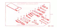 OUTIL pour Honda SHADOW 400 With speed warning light de 1998
