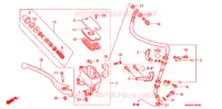 MAITRE CYLINDRE DE FREIN AVANT pour Honda SHADOW 400 de 2006