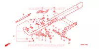 SILENCIEUX D'ECHAPPEMENT pour Honda SHADOW 400 de 2006