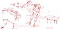 GUIDON   TE DE FOURCHE pour Honda SHADOW 400 de 2006