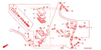 MAITRE CYLINDRE DE FREIN AVANT pour Honda SHADOW 400 de 2006