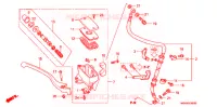 MAITRE CYLINDRE DE FREIN AVANT pour Honda SHADOW 400 de 2007