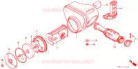 FILTRE A AIR pour Honda CHALY 50 de 1988