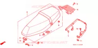 SELLE pour Honda 250 FREEWAY With speed warning light de 1991