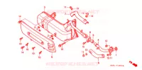 SILENCIEUX D'ECHAPPEMENT pour Honda 250 FREEWAY With speed warning light de 1991