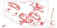 COMPTEUR pour Honda FUSION 250 X Color order plan de 2003