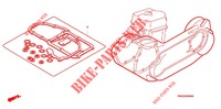 POCHETTE DE JOINTS B pour Honda FUSION 250 X Color order plan de 2003