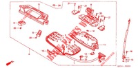 COMPTEUR pour Honda FUSION 250 X Color order plan de 2003