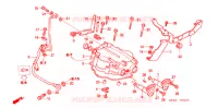 COUVRE CULASSE pour Honda FUSION 250 X Color order plan de 2003