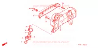 SILENCIEUX D'ECHAPPEMENT pour Honda FUSION 250 X Color order plan de 2003