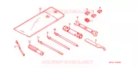 OUTIL pour Honda FUSION 250 X Color order plan- SPECIAL de 2003