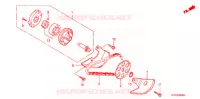 POMPE A HUILE pour Honda FUSION 250 X Color order plan- SPECIAL de 2003