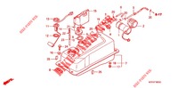 RESERVOIR A CARBURANT pour Honda FUSION 250 X Color order plan- SPECIAL de 2003