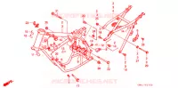 CADRE pour Honda CRM 80 de 1988