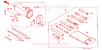 OUTIL pour Honda CRM 80 de 1988