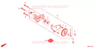 POMPE A HUILE pour Honda MSX 125 de 2017