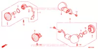 CLIGNOTANT pour Honda SUPER CUB 110 SPECIAL 60 TH de 2019