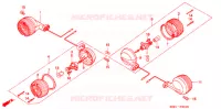CLIGNOTANT pour Honda CD 125 BENLY de 1993