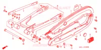 BRAS OSCILLANT pour Honda CD 125 BENLY POST OFFICE de 1994