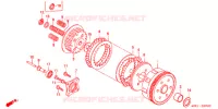 EMBRAYAGE pour Honda CD 125 BENLY POST OFFICE de 1994