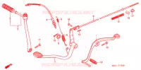 PEDALE   KICK pour Honda CD 125 BENLY POST OFFICE de 1994