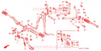 REPOSE PIED   BEQUILLE pour Honda CD 125 BENLY POST OFFICE de 1994